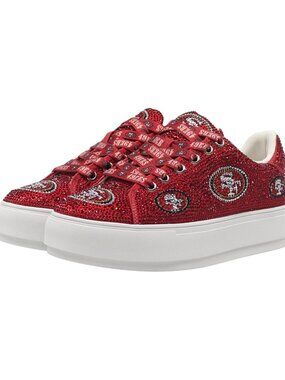 SAN FRANCISCO 49ERS Crytal Team Colored Sneaker